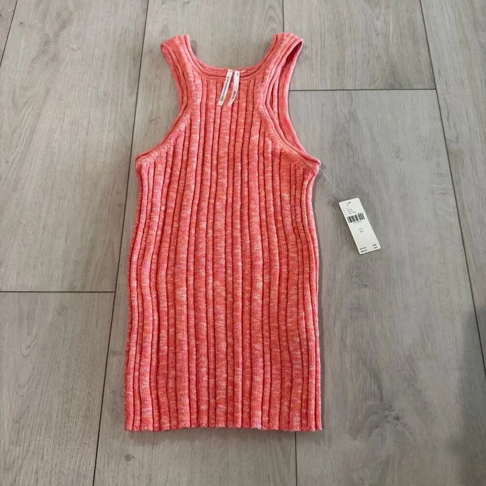 Anthropologie Knit racerback tank size xs